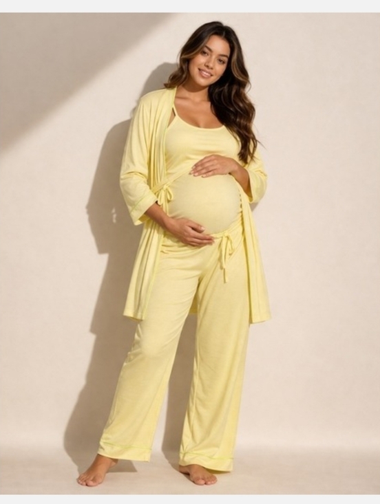 Cosabella Other - NWT COSABELLA Nursing 3 Piece Pyjamas Set With Robe Sz M $165